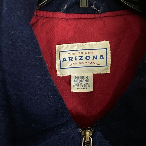 Arizona Jeans Company Varsity Jacket Size Medium - Picture 5 of 6
